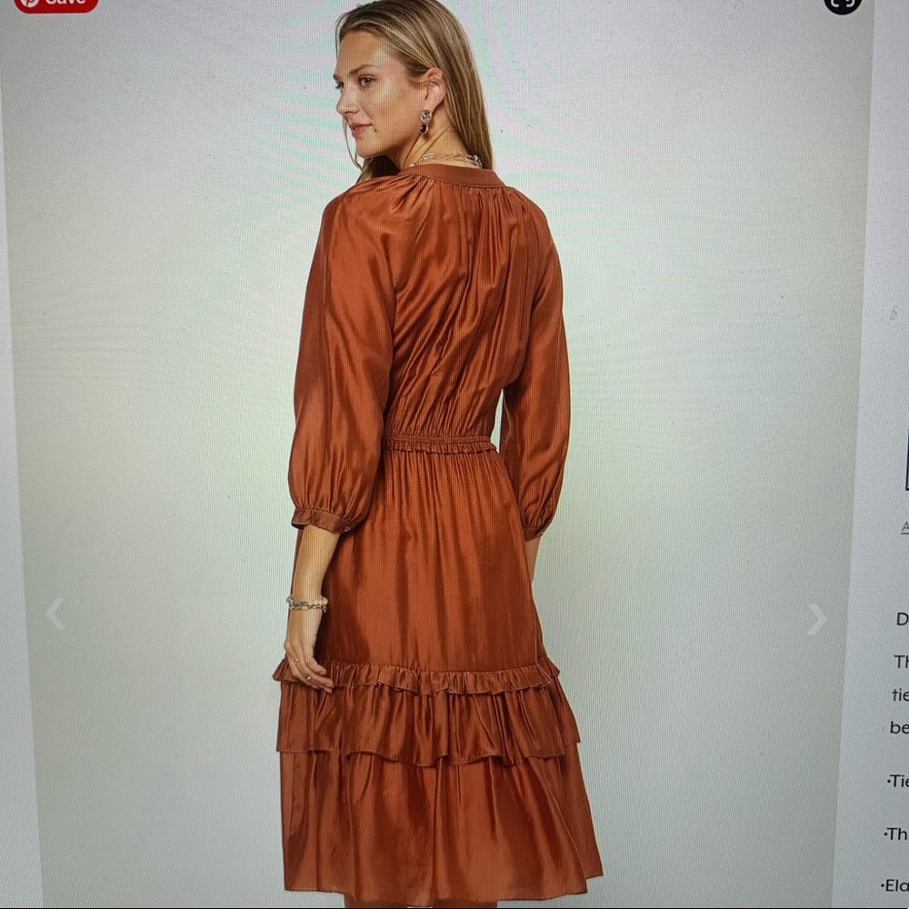 NWT CURRENT AIR ANTHROPOLOGIE DRESS - Picture 3 of 14